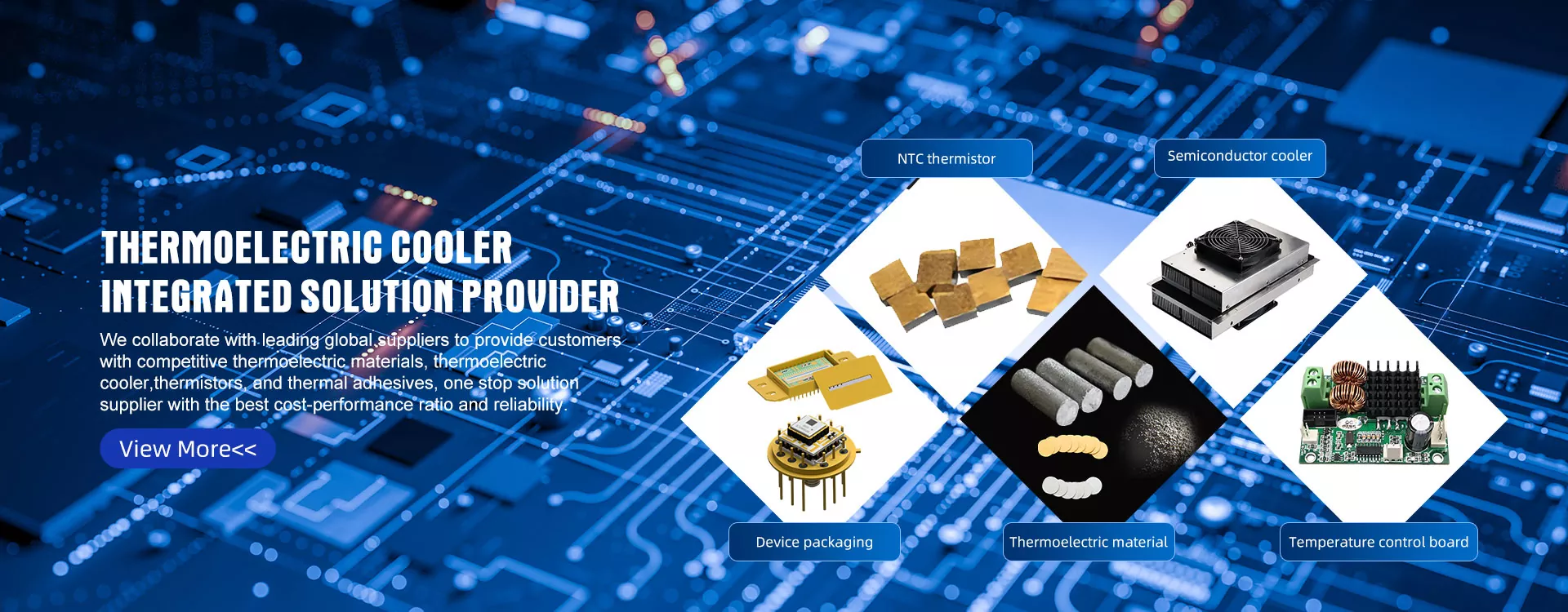 Kvalitní sestavy termoelektrických chladičů